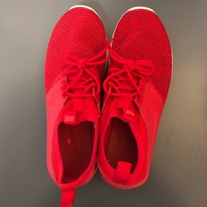 Red Mesh Nike Sneakers